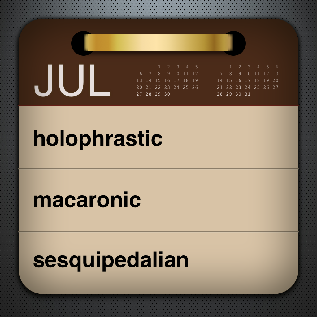 Vocabology - Word of the Day